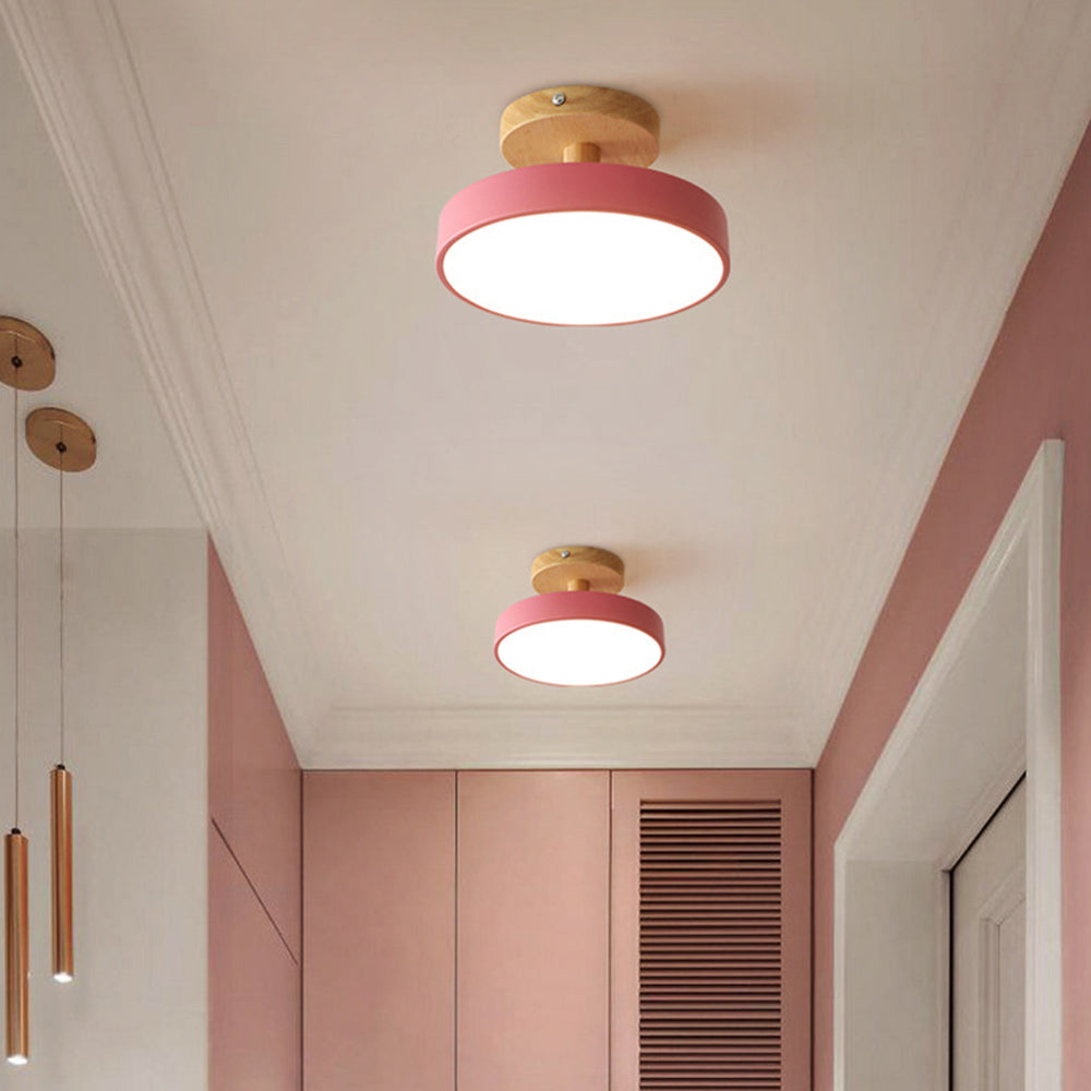 Modern Iron Round Hallway LED Ceiling Lights - Image 14