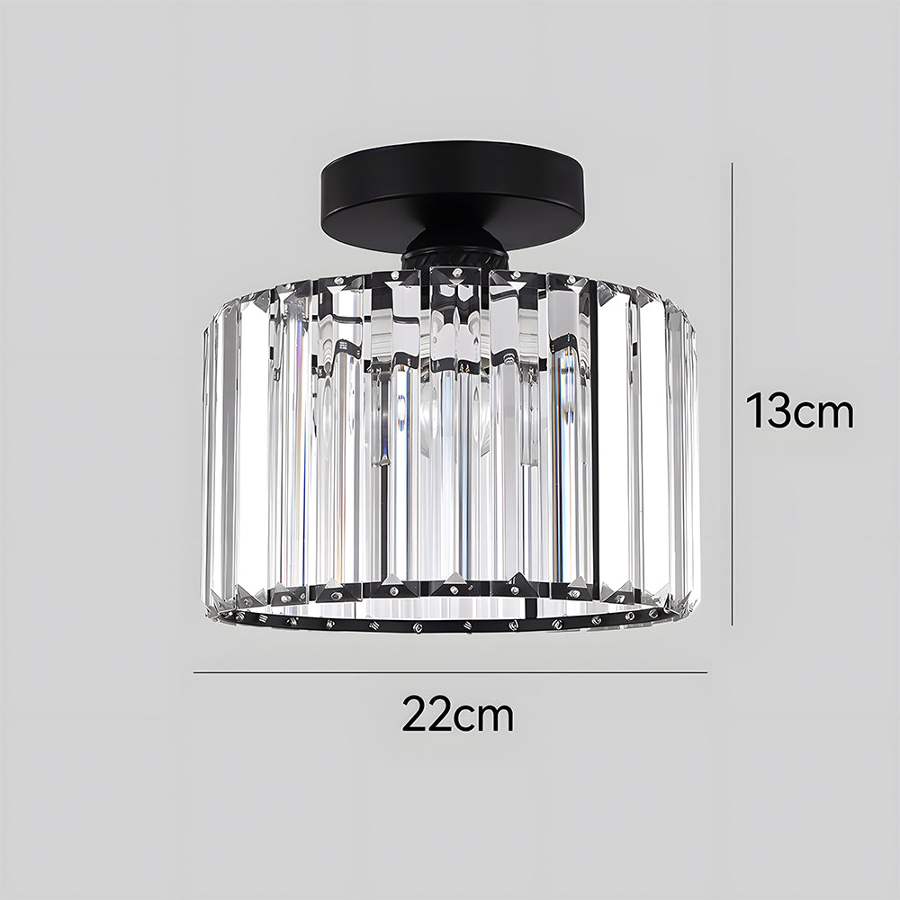 Crystal Semi Flush Mount Ceiling Lights for Living Room - Image 3