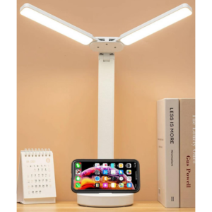 Foldable LED Desk Lamp | Dual-Angle Task Light for Office & Study