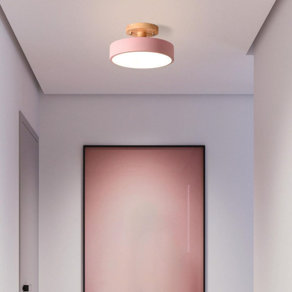 Modern Iron Round Hallway LED Ceiling Lights - Image 13