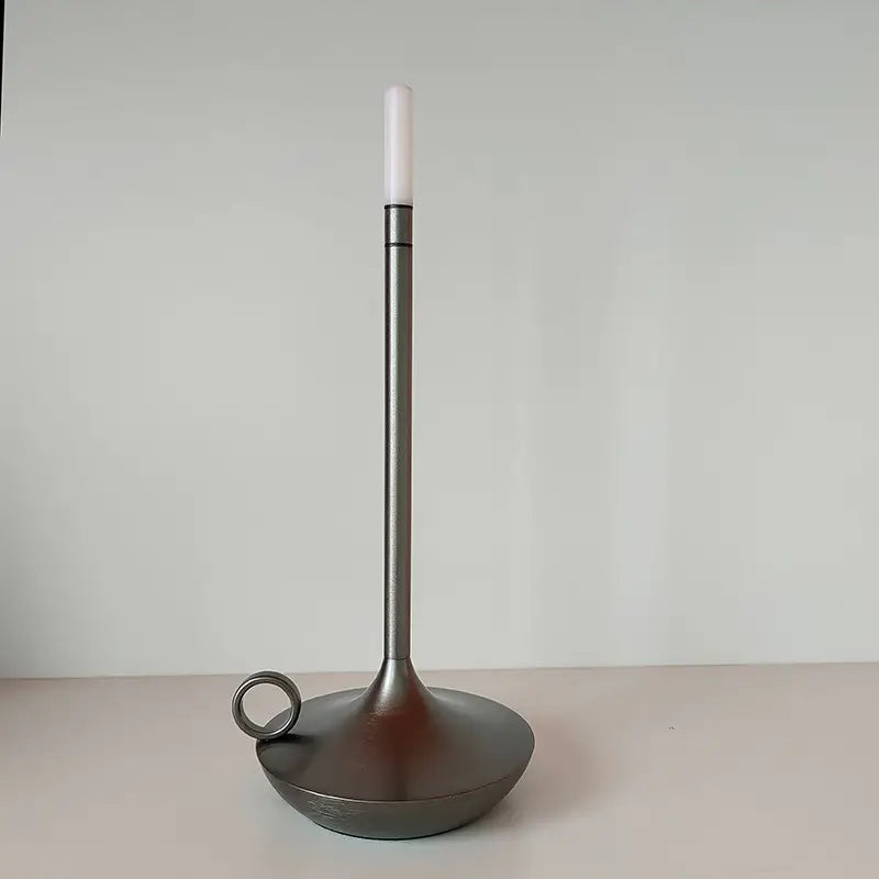 Rechargeable LED Candle-Style Touch Table Lamp – Minimalist Design - Image 10