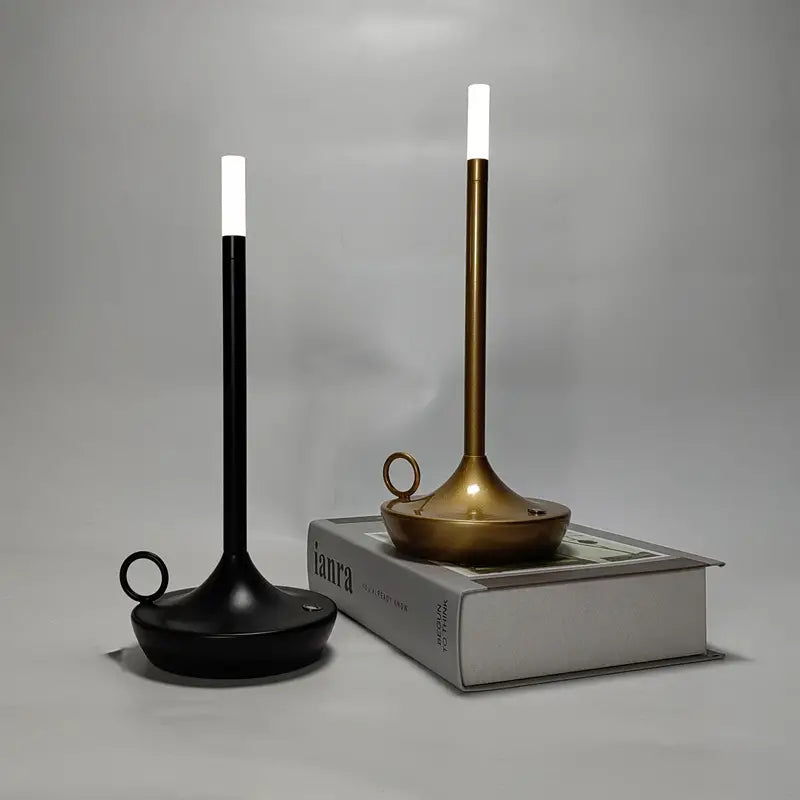 Rechargeable LED Candle-Style Touch Table Lamp – Minimalist Design - Image 16