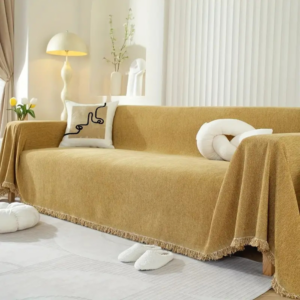 Living Room Pet Friendly Sofa Cover | Modern Slipcover Design