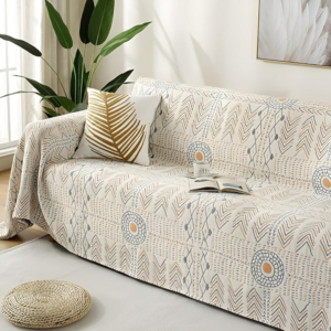 Alternative view of Living Room Chic Throw Blanket | Reversible Design for Versatile Styling