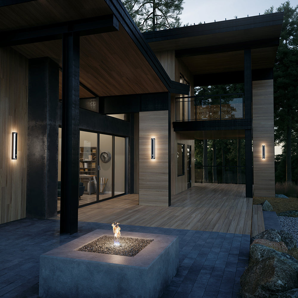 Modern Outdoor Wall Light with PIR Sensor – LED Motion Sconce - Image 3