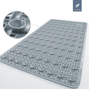 Bathroom Non Slip Bathtub Mat | Easy Clean Rubber Design for Safety