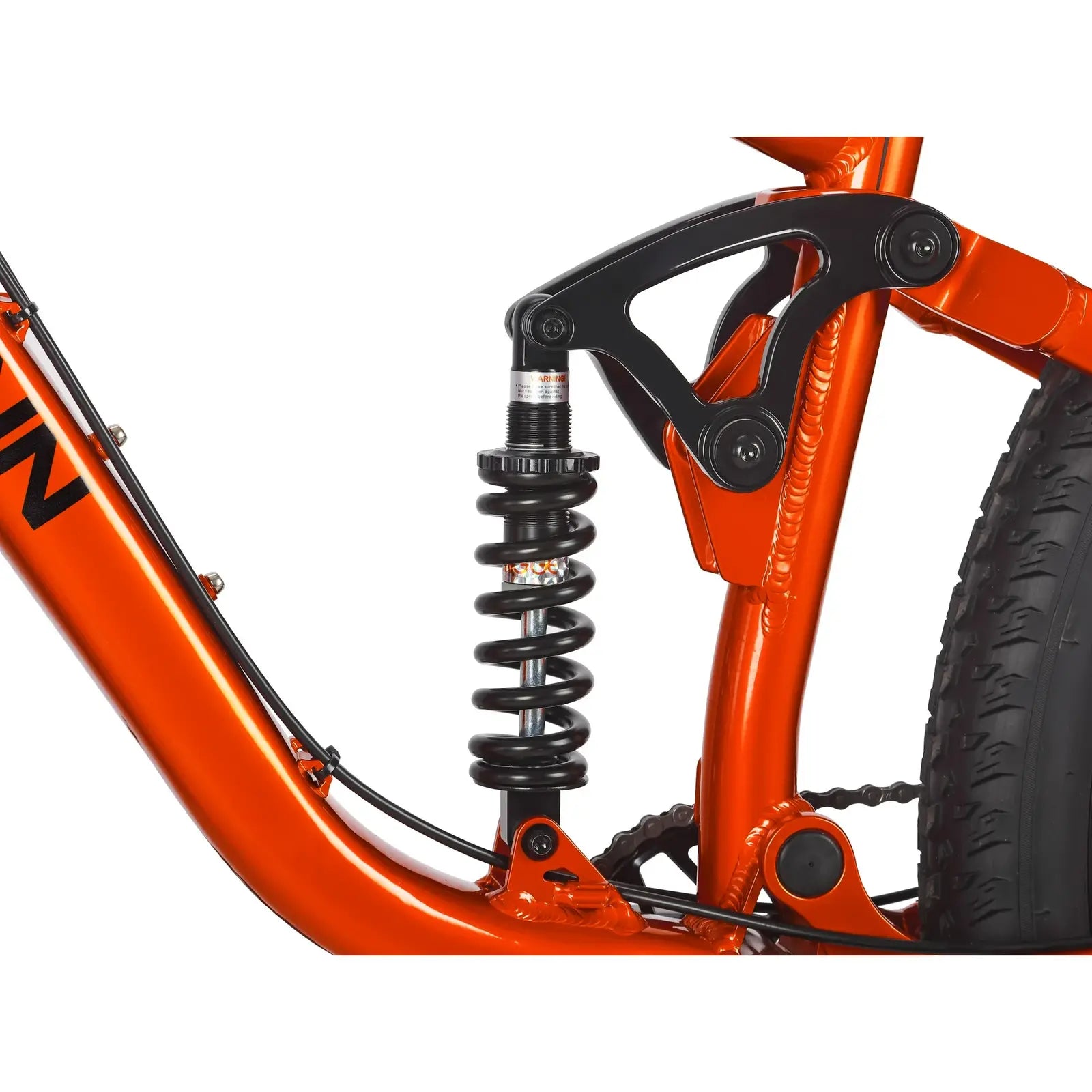 Schwinn Axum Mountainbike für Erwachsene (Unisex), 29 Zoll, Vollfederung, orange - Image 2