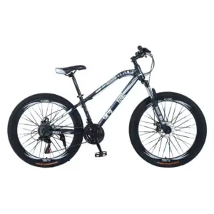 RAINIER MODELL 26" Stahl-MTB in auffälligem Schwarz-Weiß – Ultimatives Mountainbiken