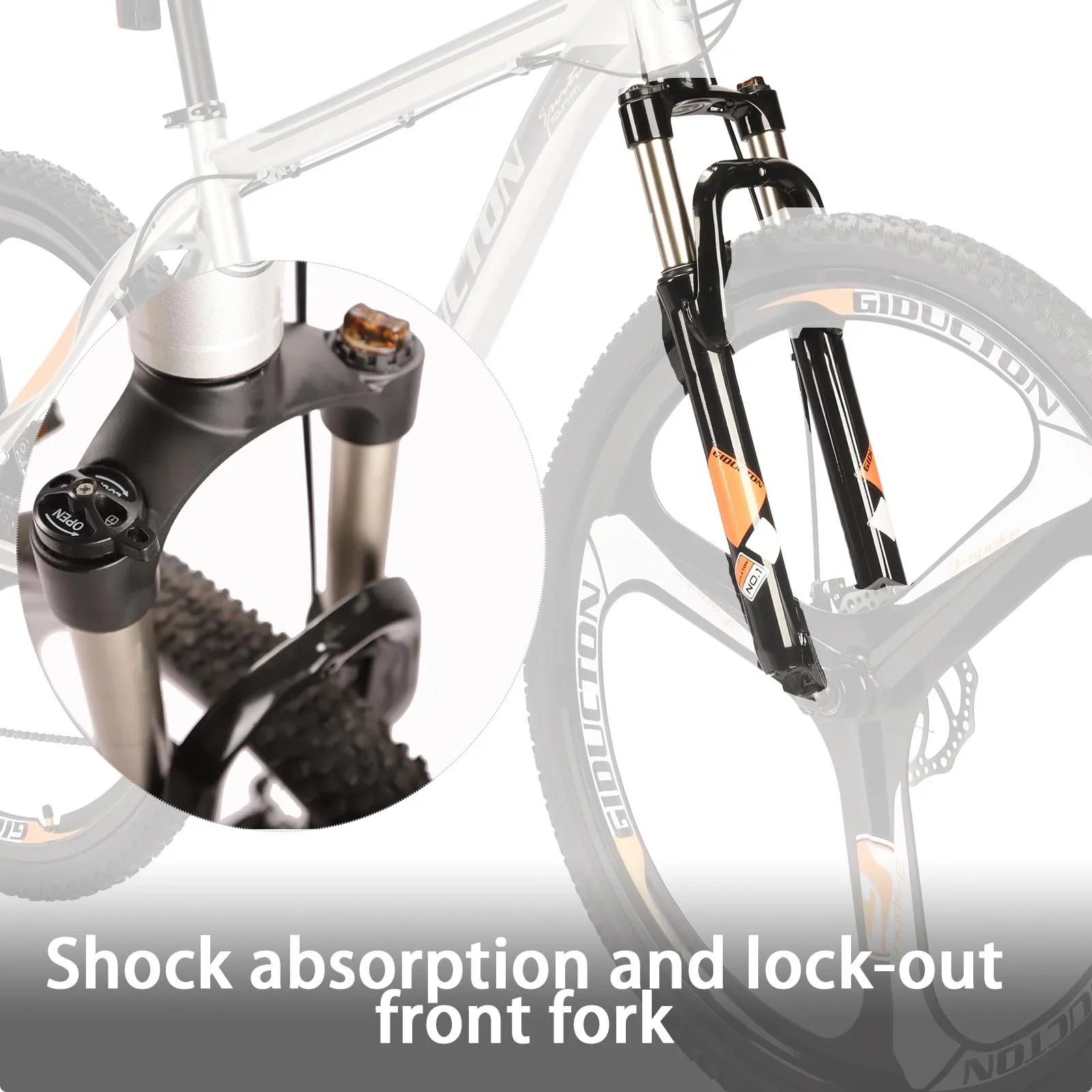 Mountainbike, Aluminium-Herrenfahrrad, 21 Gänge, 29"-Räder für Erwachsene und Damen - Image 3