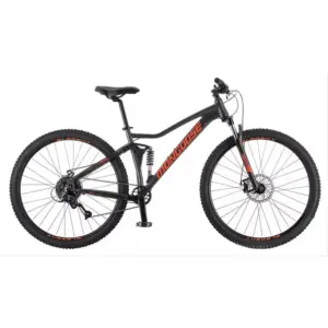 Mongoose Ledge X2 Mountainbike, 29-Zoll-Räder, 8 Gänge, Erwachsene ab 14 Jahren, Grau