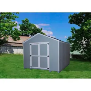 Value 12 ft. W x 16 ft. D Solid and Manufactured Wood Storage Shed