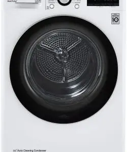 Alternative view of LG Stacked Washer & Dryer Set with Front Load Washer and Electric Dryer