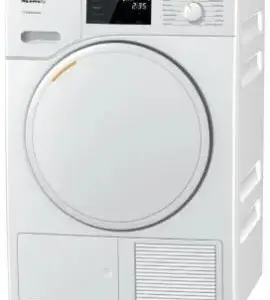 Alternative view of Miele Stacked Washer & Dryer Set with Front Load Washer and Electric Dryer