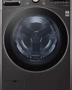 Alternative view of LG Stacked Washer & Dryer Set with Front Load Washer and Electric Dryer