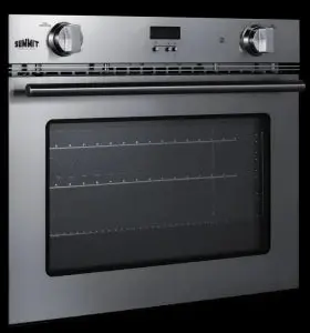 Alternative view of Summit 27 Inch Single Gas Wall Oven with 3.0 Cu. Ft. Capacity