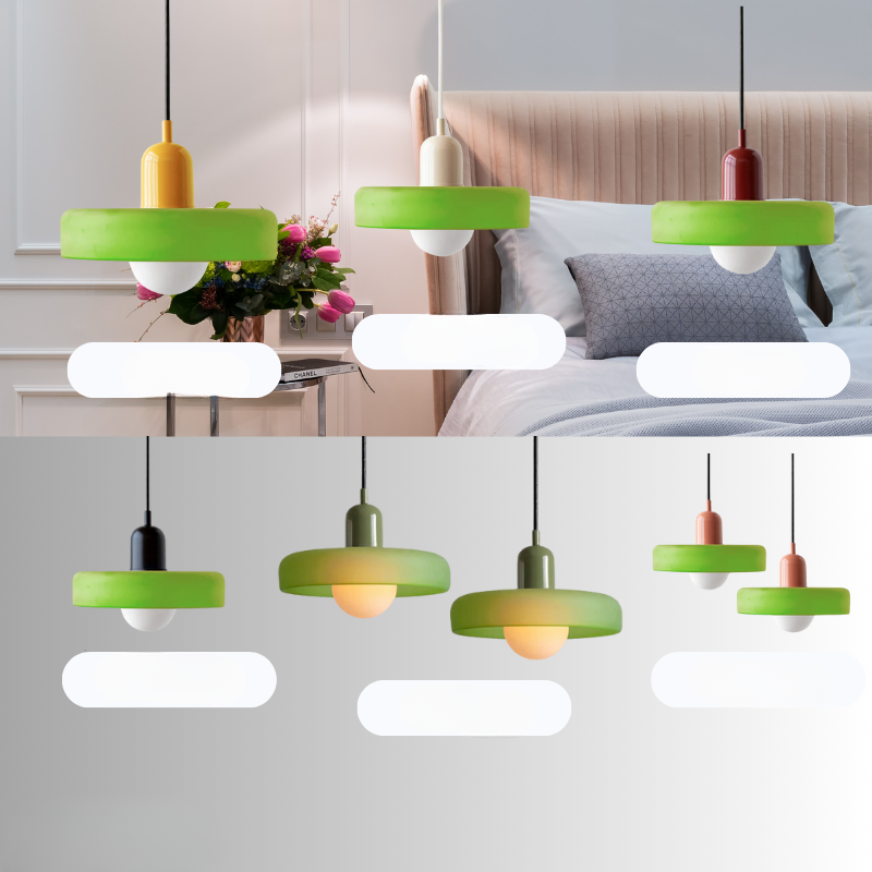 Modern Pendant Light with Retro Touch – Dining Room Elegance