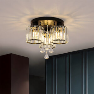 Contemporary Crystal Flush Mount Ceiling Lights