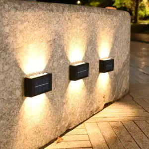 Alternative view of Modern Outdoor LED Wall Light | Up & Down Beam Effect