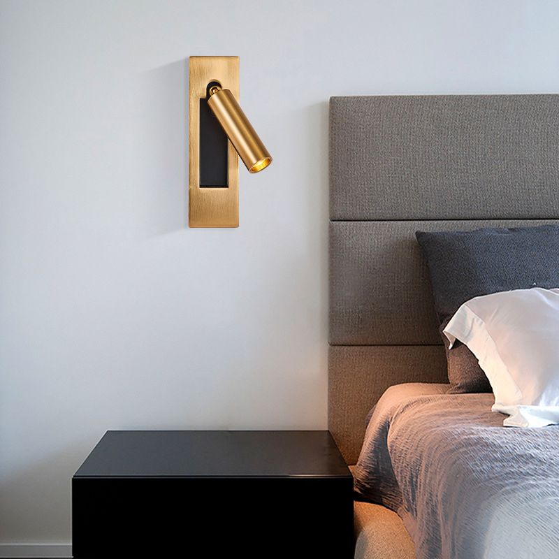 Modern Adjustable Wall Reading Light – Black LED Bedside Spotlight - Image 4