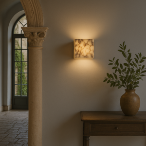 Emma Marble Cube wall light