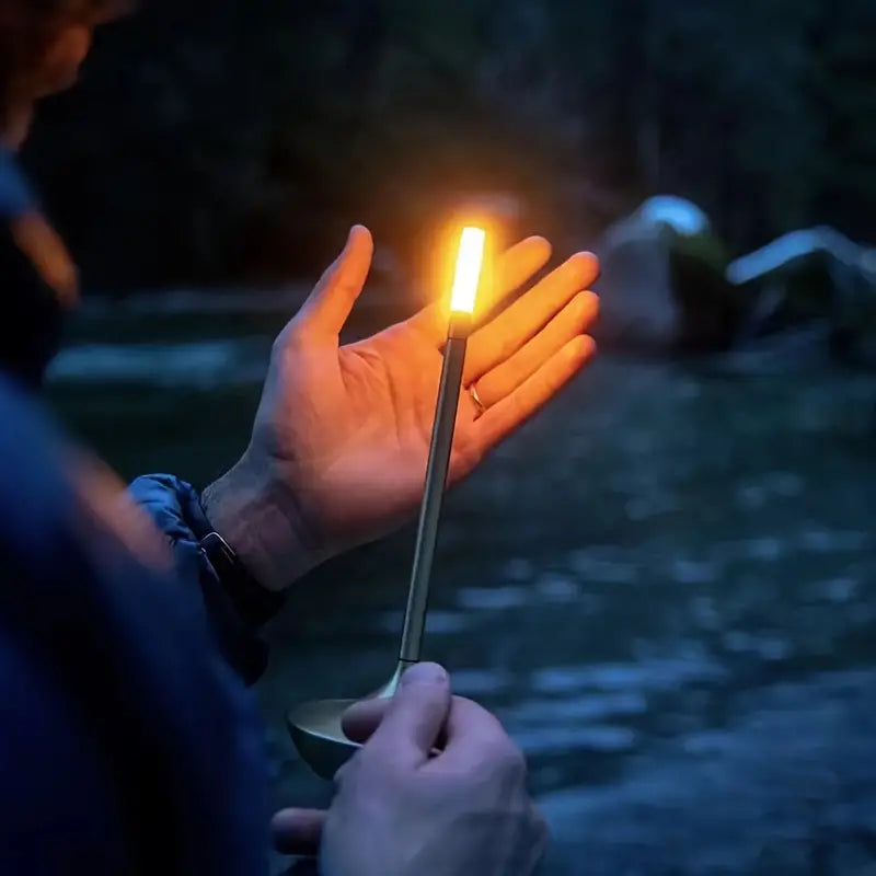 Rechargeable LED Candle-Style Touch Table Lamp – Minimalist Design - Image 19