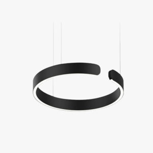 Dual Ring LED Pendant Light – Contemporary Elegance in Floating Form