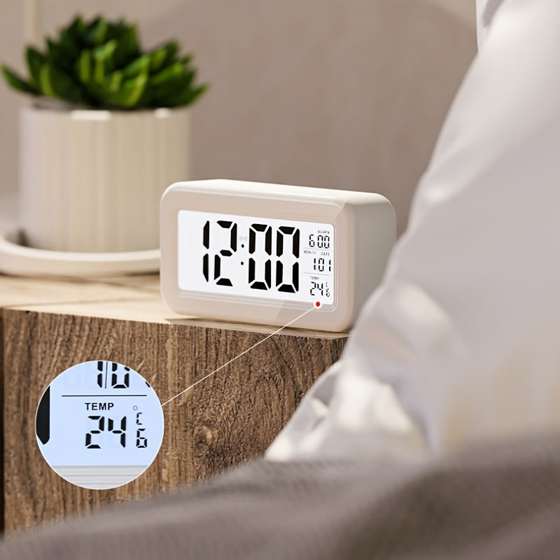 Digital Alarm Clock with LED Display and Temperature Function - Image 7