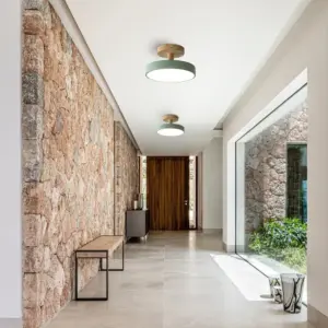 Alternative view of Modern Iron Round Hallway LED Ceiling Lights