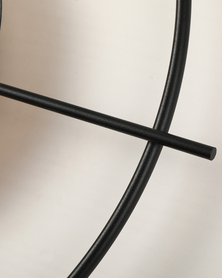 Modern Wall Clock with Backlight – Black LED Clock Design - Image 24