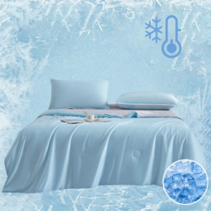 Alternative view of Bedroom Soft Cooling Blanket | Lightweight Breathable Design