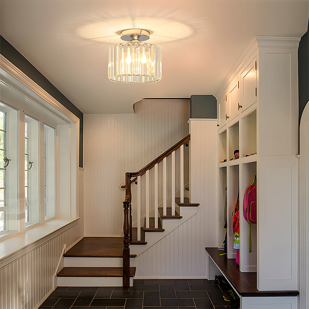 Crystal Semi Flush Mount Ceiling Lights for Living Room - Image 6