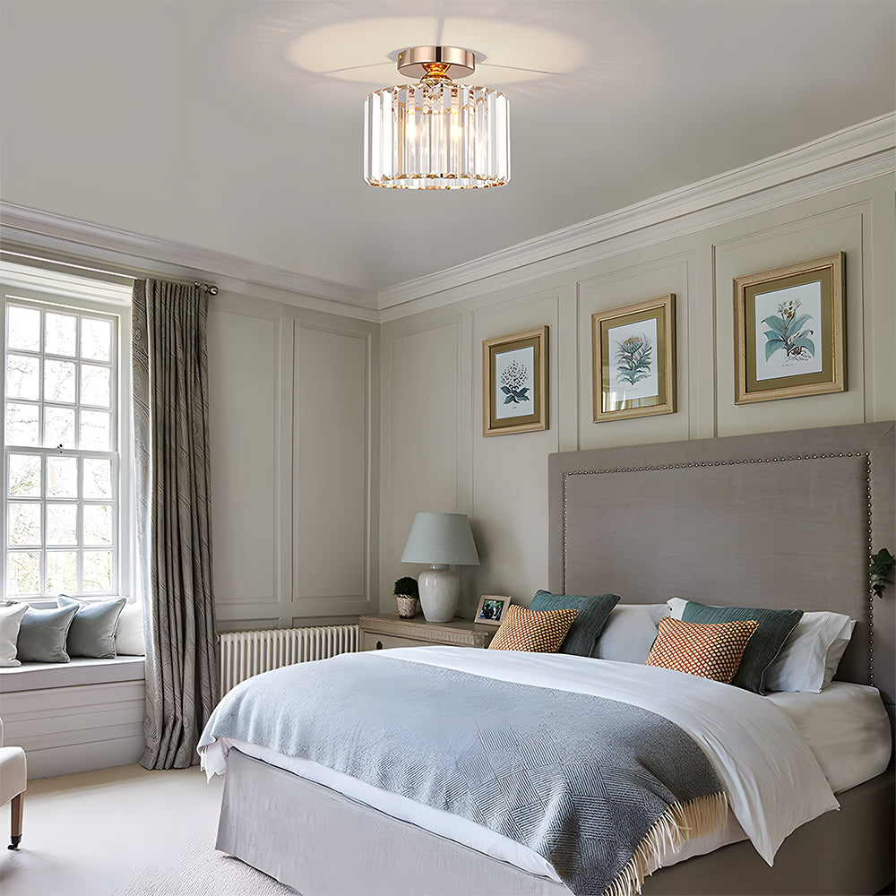 Crystal Semi Flush Mount Ceiling Lights for Living Room - Image 4
