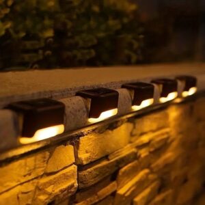 Solar LED Railing Light – Outdoor Waterproof Fence Illumination