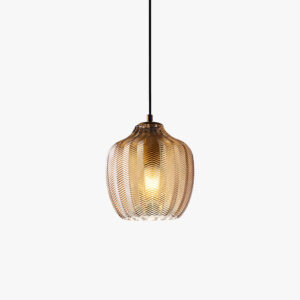 Alternative view of Elegant Mesh Pendant Light – Modern Dining Room Lighting