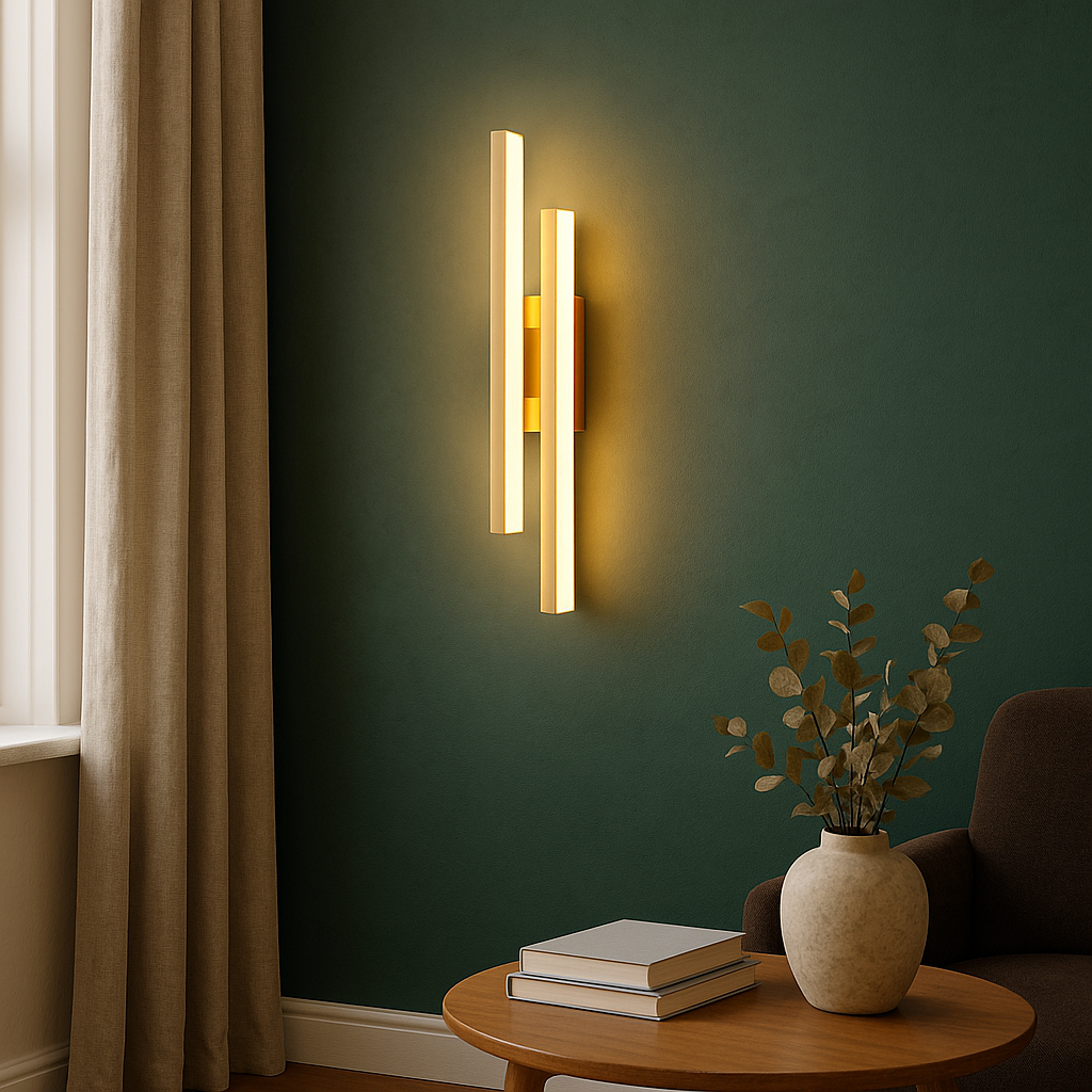 Modern Vertical LED Wall Light – Sleek Accent Lighting - Image 3