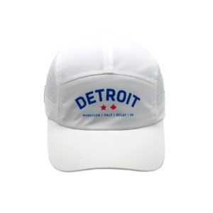 DETROIT Run Hat Laser Cut White