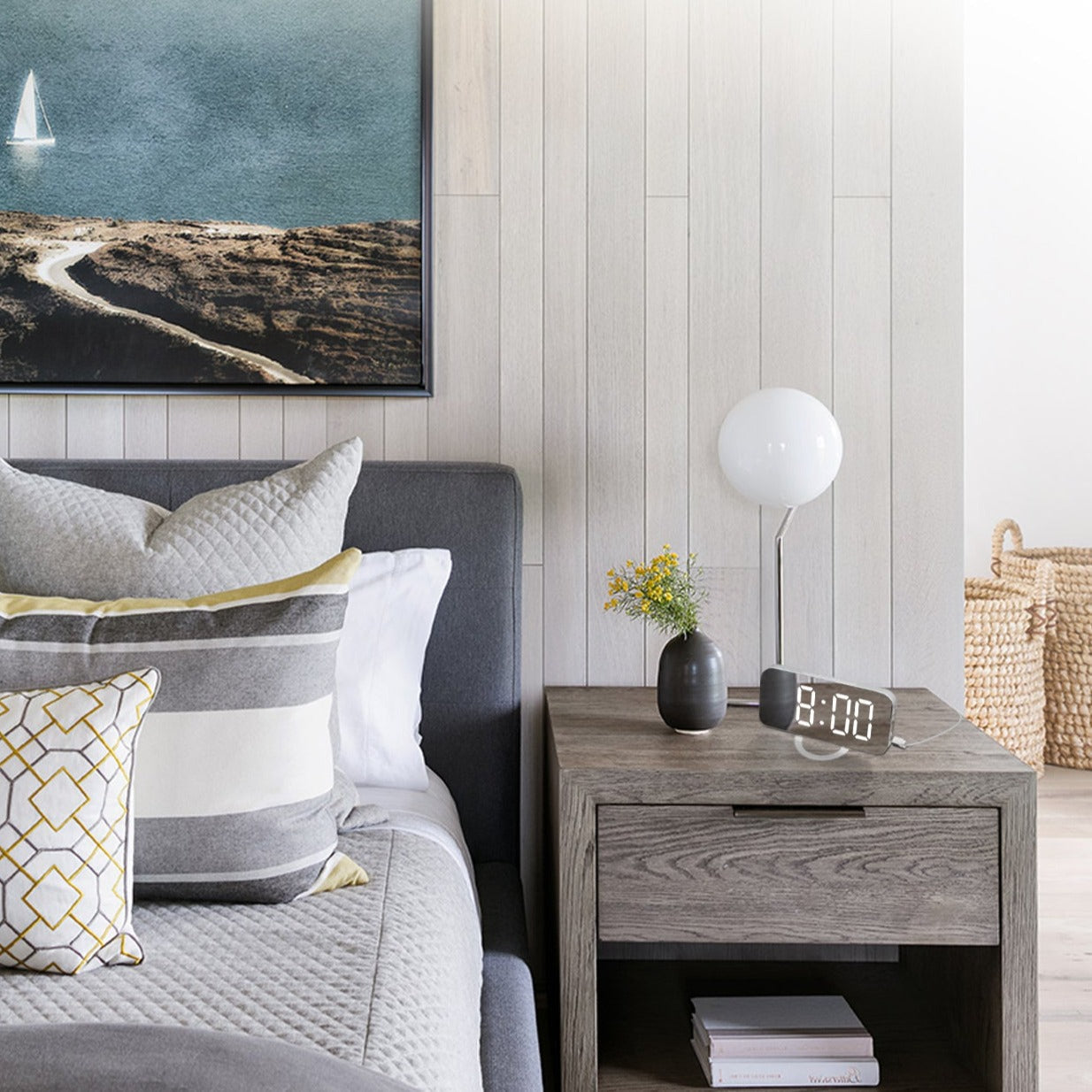 Mirror LED Digital Alarm Clock - Image 3