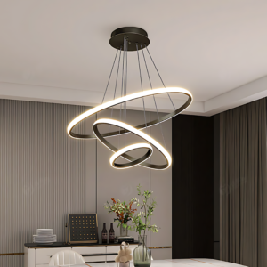 Modern LED Spiral Pendant Light – Sculptural Elegance for Every Space