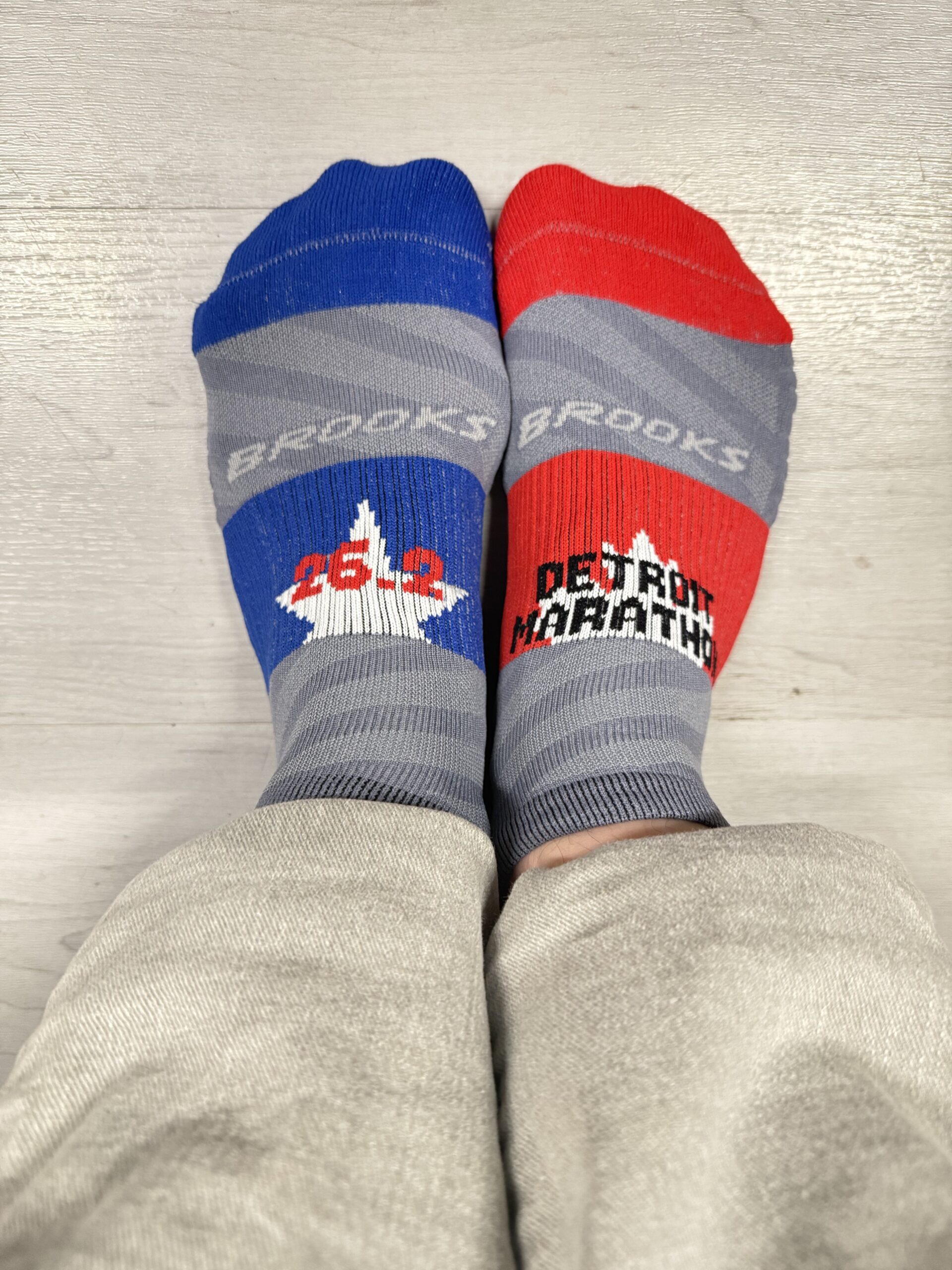 Brooks Detroit Marathon BFF Sock - Image 2