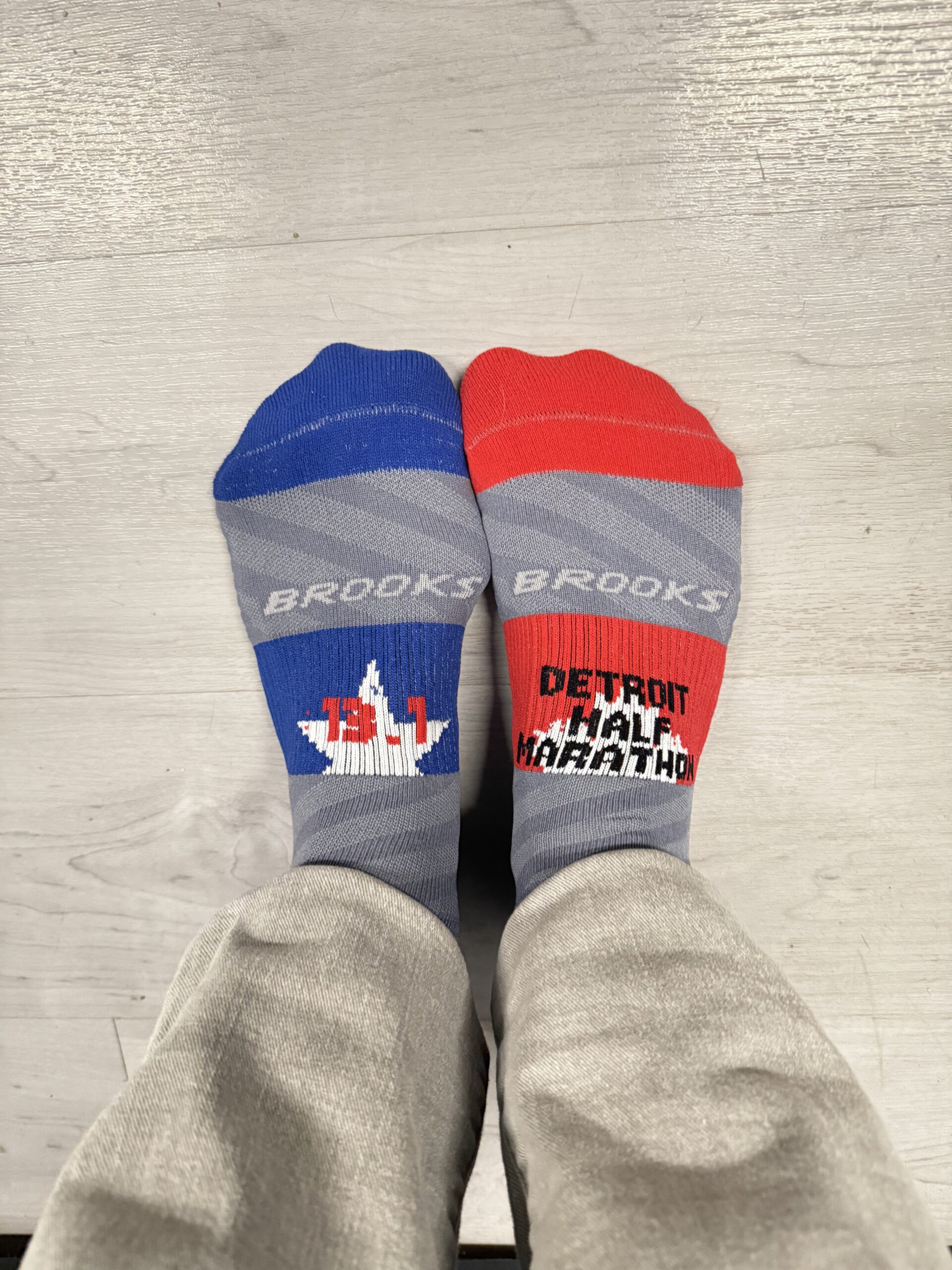 Brooks Detroit Marathon BFF Sock - Image 3