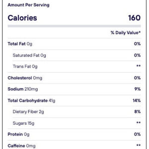 Alternative view of Drink Mix 160