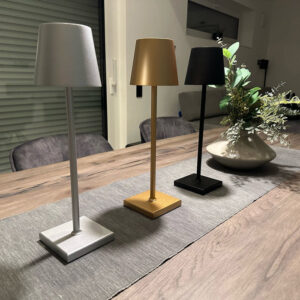 Alternative view of Modern Colourful Table Lamp – Rechargeable LED Lighting in Contemporary Hues