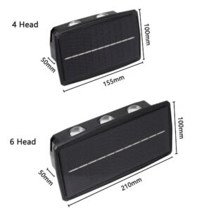 Alternative view of Outdoor LED Wall Light – Modern Up & Down Lighting Effect