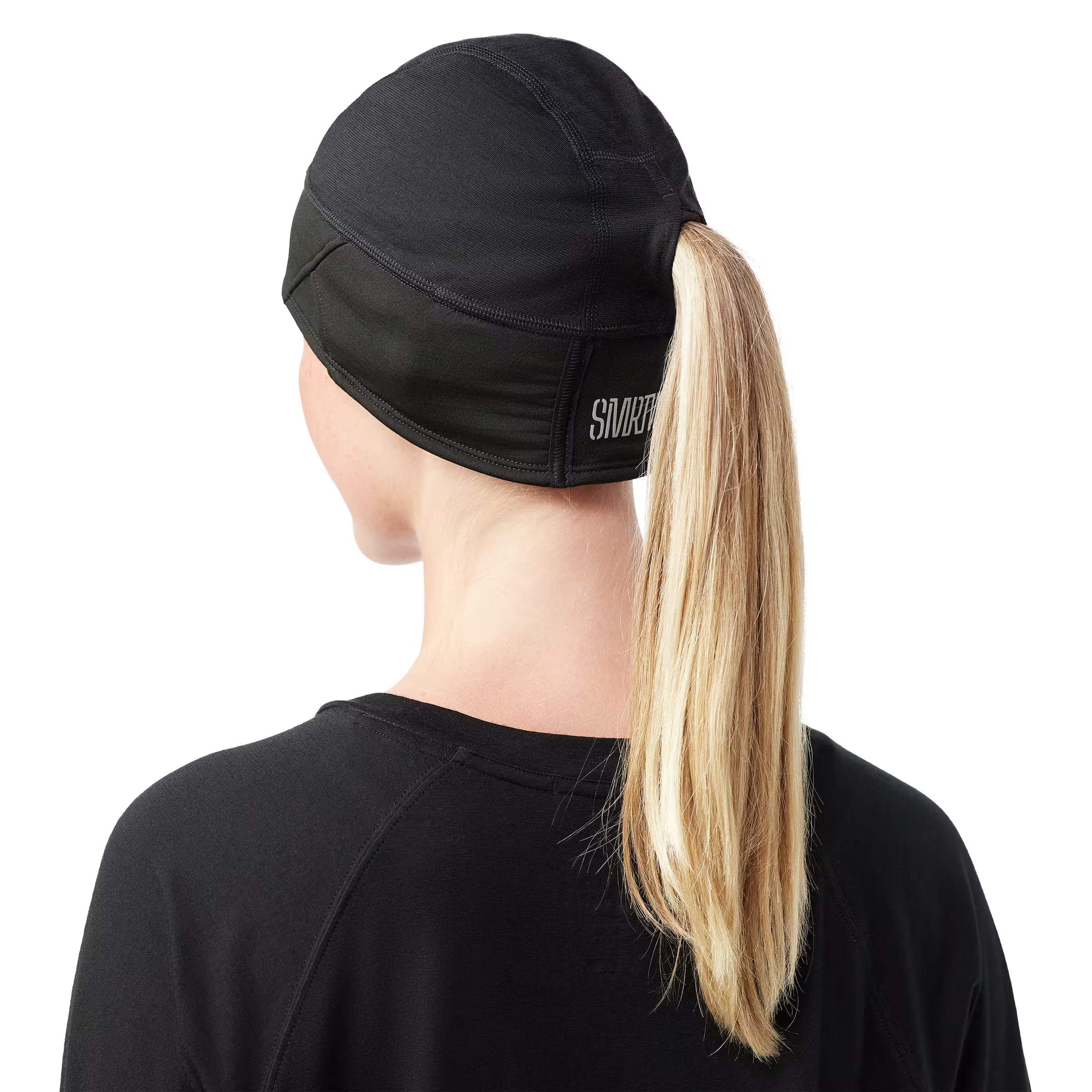 Active Fleece Ponytail Beanie - Image 3