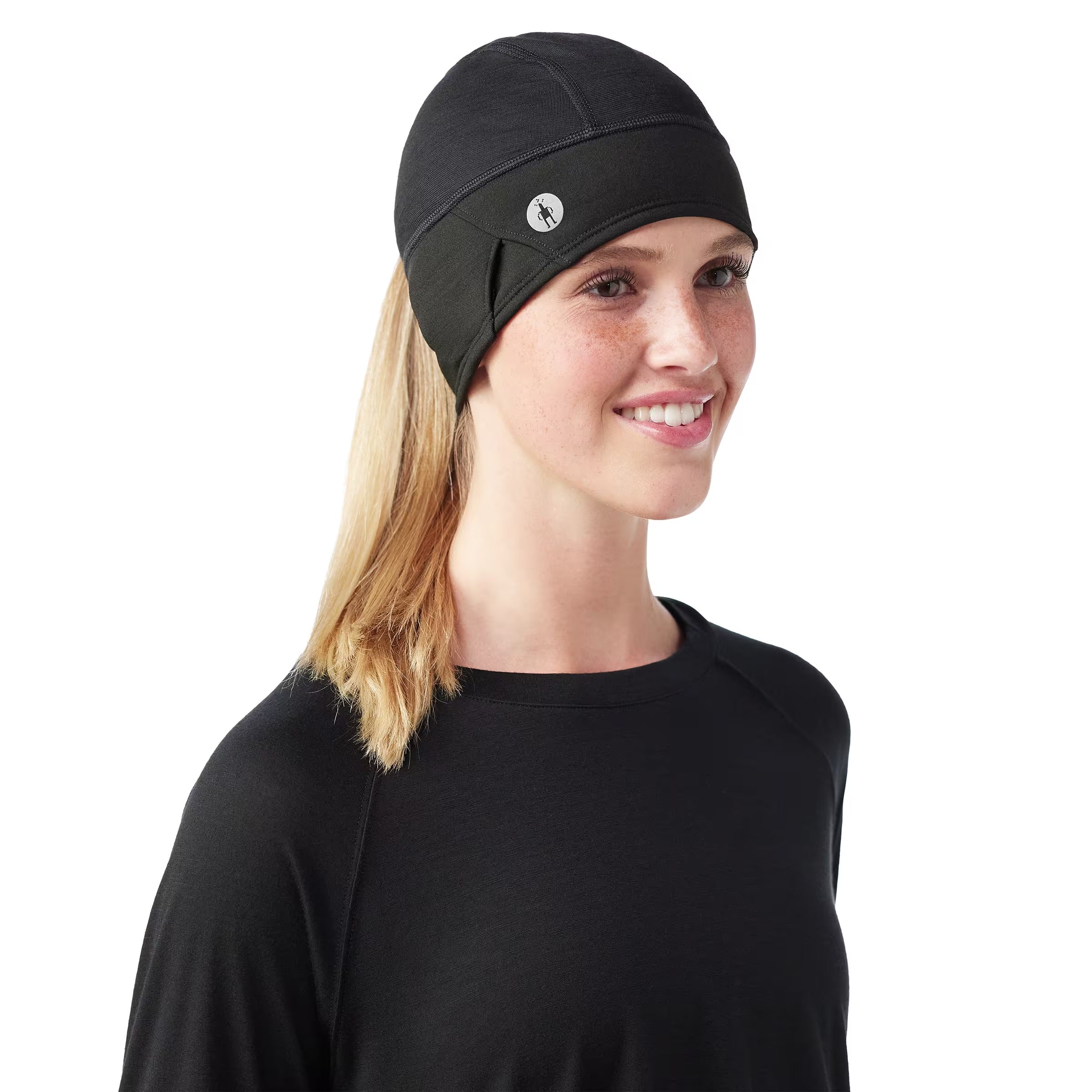 Active Fleece Ponytail Beanie - Image 2