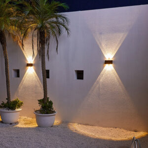 Outdoor LED Wall Light – Modern Up & Down Lighting Effect