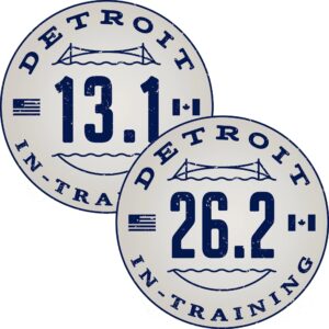 Detroit Free Press Marathon In-Training Sticker