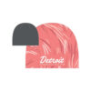 Detroit Free Press Marathon Performance Beanie Coral Feathers