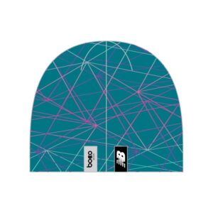 Alternative view of Detroit Free Press Marathon Performance Beanie Teal/Ombre