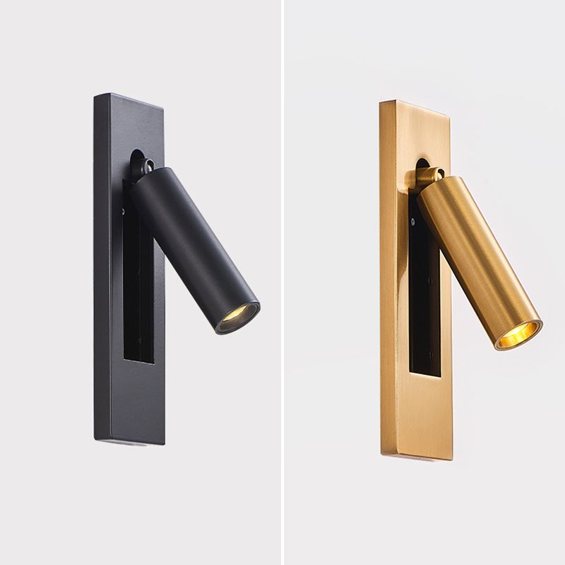 Modern Adjustable Wall Reading Light – Black LED Bedside Spotlight - Image 8